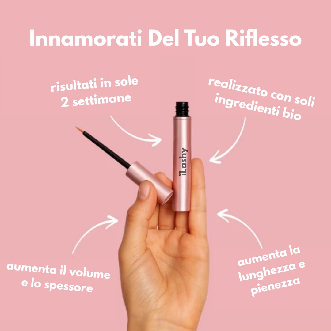 iLashy - Siero Allungante, Nutri Le Tue Ciglia!