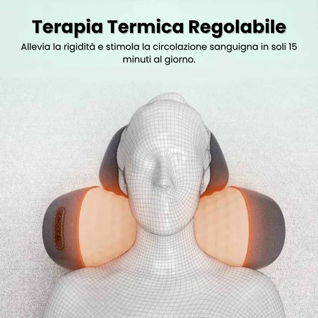 VitaLab™ FisioRest - Il Massaggiatore Cervicale 3-in-1