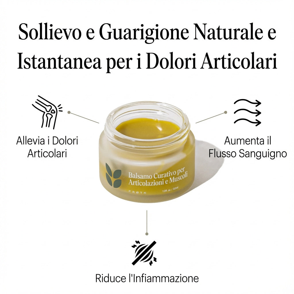 Balsamo Curativo Per Articolazioni e Muscoli