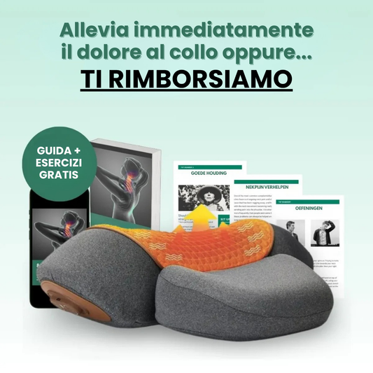 VitaLab™ FisioRest - Il Massaggiatore Cervicale 3-in-1