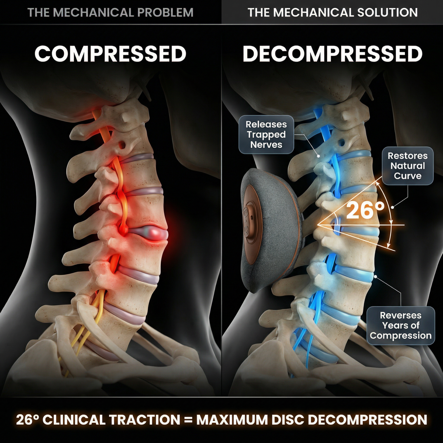 SmoothSpine™ Clinical Cervical Traction Device