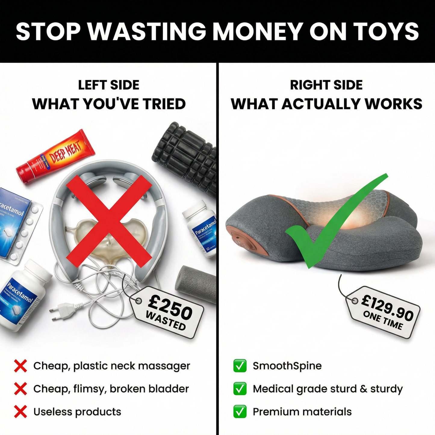 SmoothSpine™ Clinical Cervical Traction Device